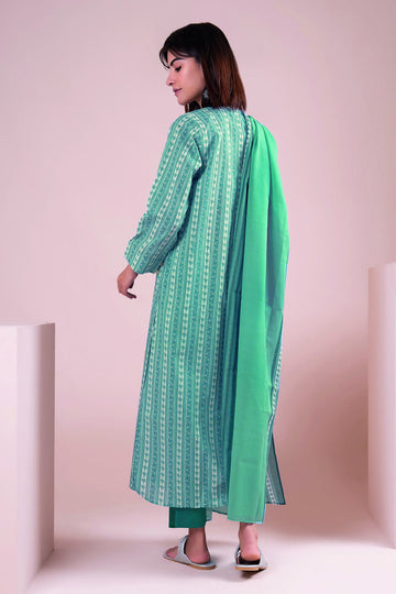 A22144 Blue Khaadi Online Spring Summer 2022